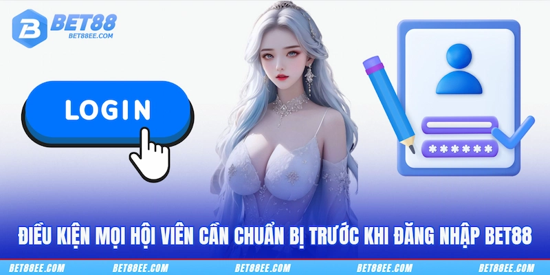 Điều kiện mọi hội viên cần chuẩn bị trước khi đăng nhập BET88