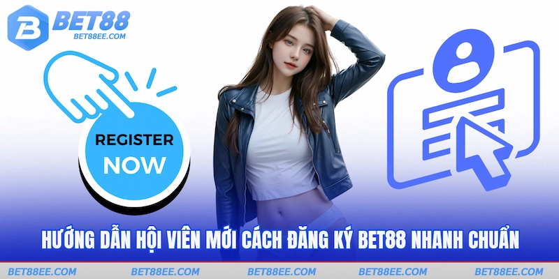 Hướng dẫn hội viên mới cách đăng ký BET88 nhanh chuẩn