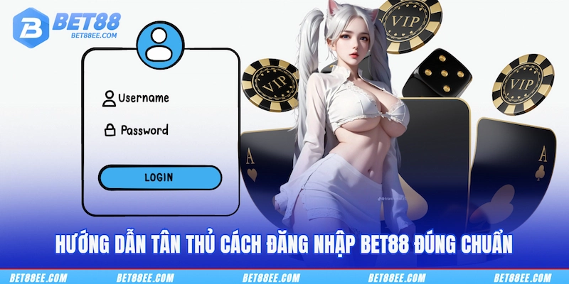 Hướng dẫn tân thủ cách đăng nhập BET88 đúng chuẩn