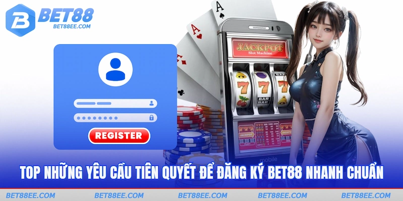 Top những yêu cầu tiên quyết để đăng ký BET88 nhanh chuẩn